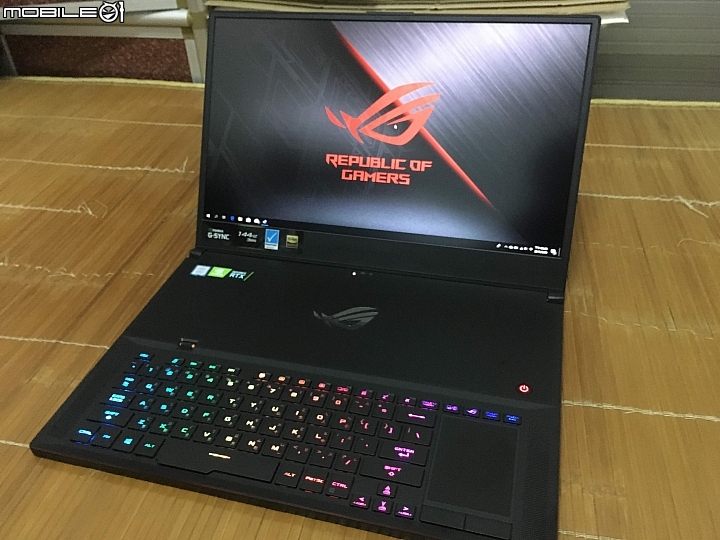 點我看大圖 終於到我家:西風之神 GX701GWR 入手心得