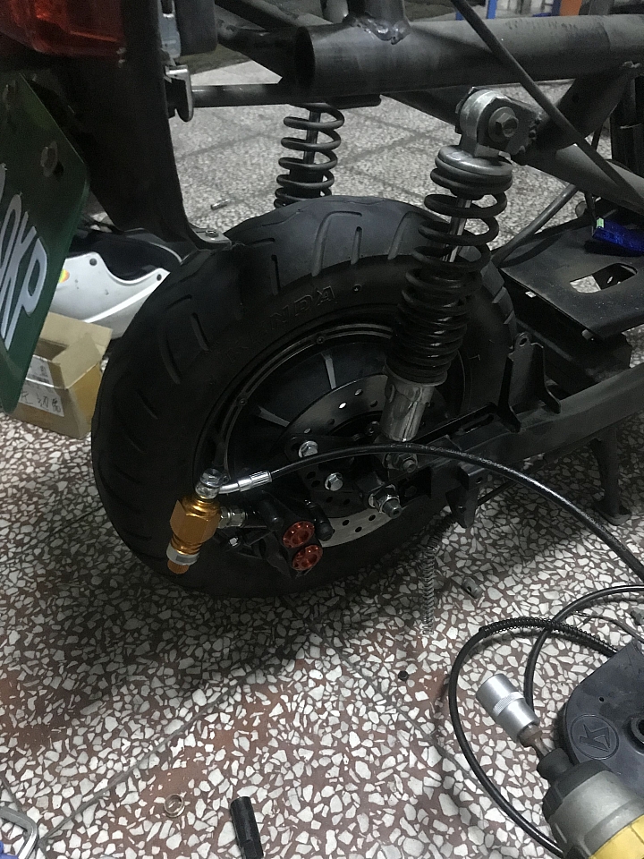 冠美 電動機車 大改裝