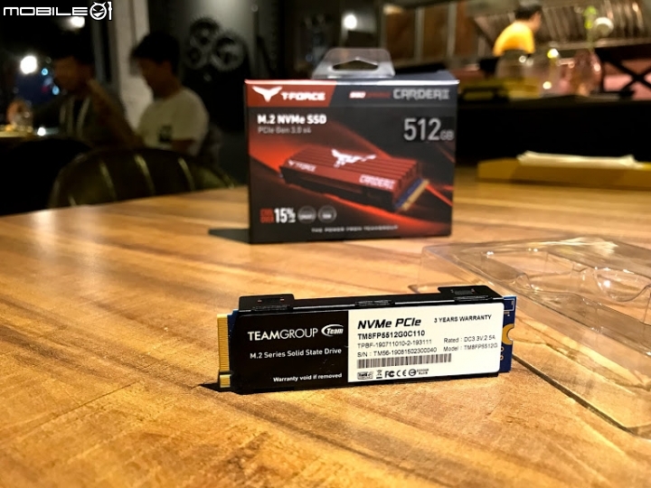 【開箱】少不了這個味!TeamGroup T-Force Cardea II M.2 PCIe SSD 512GB