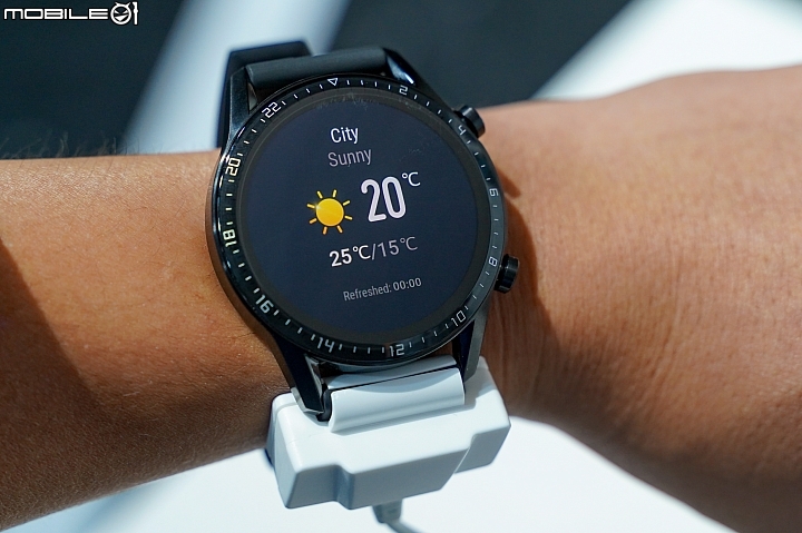 華為WATCH GT 2動手玩 外型更精緻、水下也能測心率!