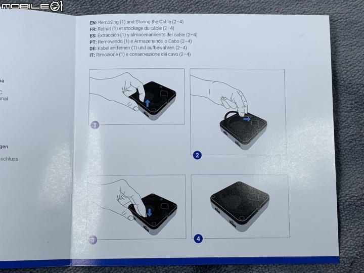 [開箱測試] 時尚且更加實用的 OWC USB-C Travel Dock with Cable Storage 線材可收納旅行用轉接器