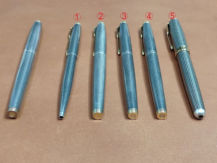 點我看大圖 頂級的工藝,時代的眼淚! Parker 75 銀格,純銀桿鋼筆開箱!