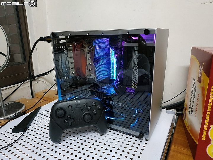 點我看大圖 颱風假前夜,A1移機酷魚S5 (16公升ITX=>13公升 MATX機殼)