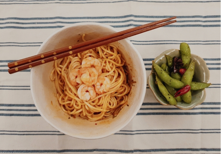 瓦城酸辣乾拌麵 ＿超愛這種泰式香味