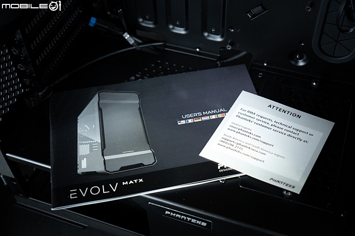 點我看大圖 穠纖合度的Evolv (? Phanteks Enthoo Evolv MATX