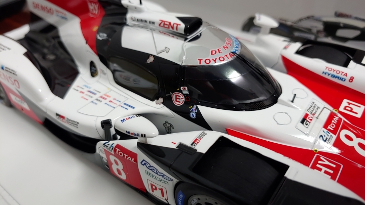 [開箱]1/18 SPARK Toyota TS050 2018