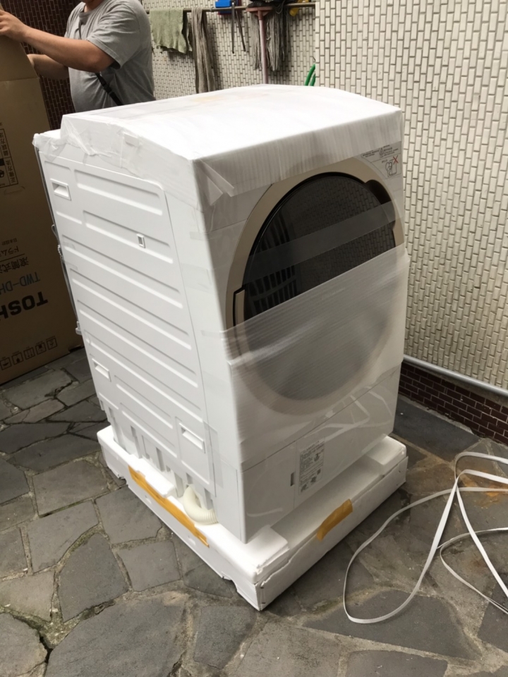 東芝 TOSHIBA TWD-DH120X5G 洗衣乾衣機 不專業開箱心得