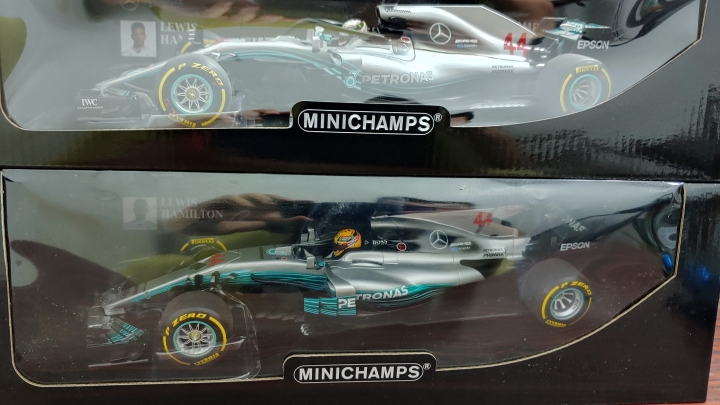 [開箱]MINICHAMPS 1/18 MERCEDES  W09   L.HAMILTON