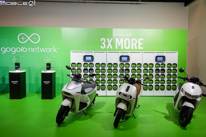 【採訪】Gogoro Network GoStation 3.0 能源交換站登場！以耗電量計價「自由省方案」十月上線！
