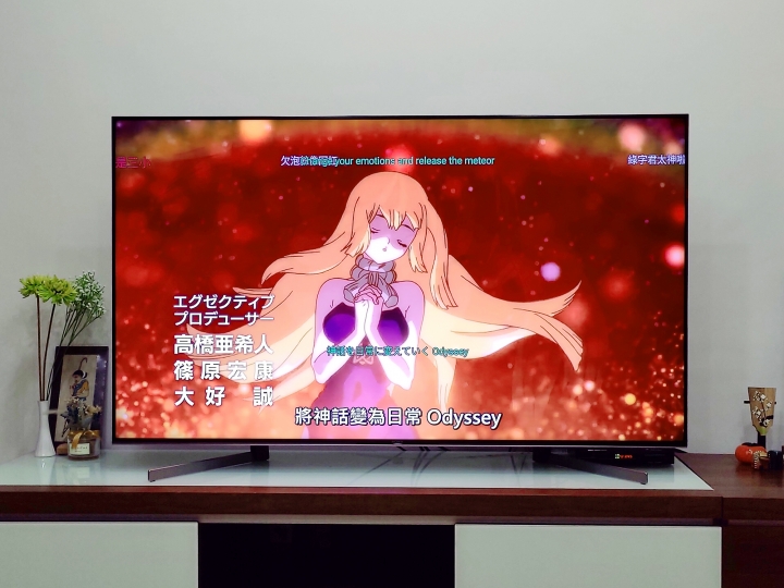 父親節禮物 Sony X9500G電視開箱分享