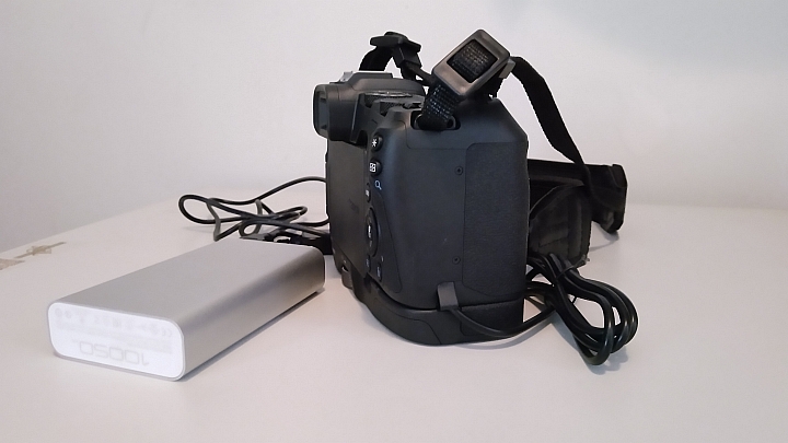 CANON EOS RP 使用假電池解決續航力