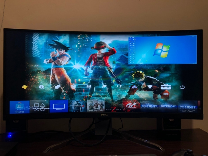 [開箱] BenQ EX3501R 21:9 HDR VA曲面電競螢幕