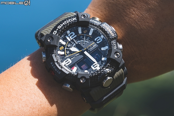 CASIO G-SHOCK MUDMASTER GG-B100 碳纖維上身 強悍泥人錶