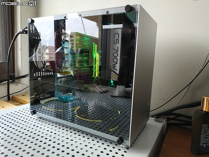 點我看大圖 颱風假前夜,A1移機酷魚S5 (16公升ITX=>13公升 MATX機殼)