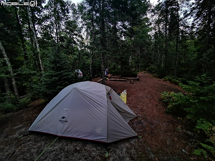 First camping at backcountry-蘇必略湖國家公園
