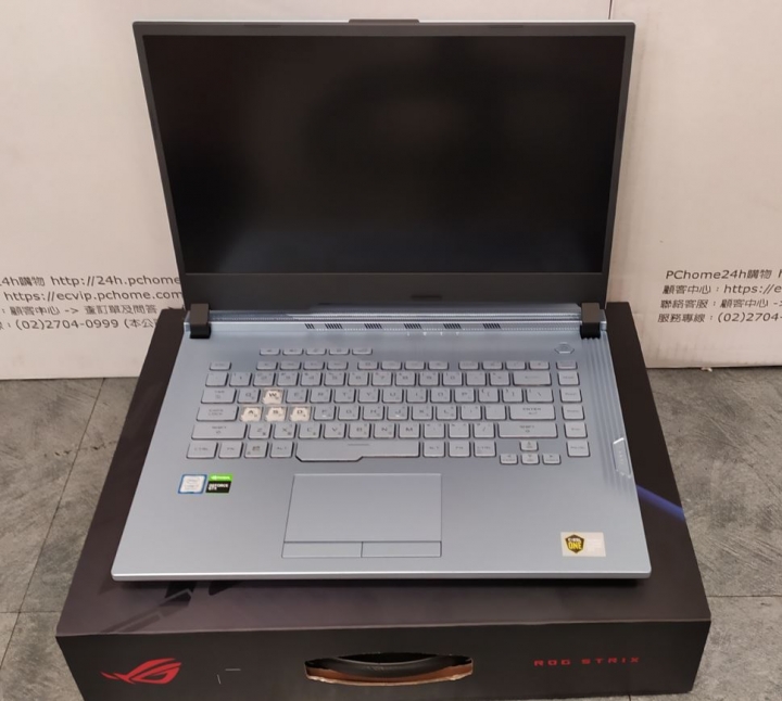 ASUS ROG Strix G G531GU 冰河藍開箱
