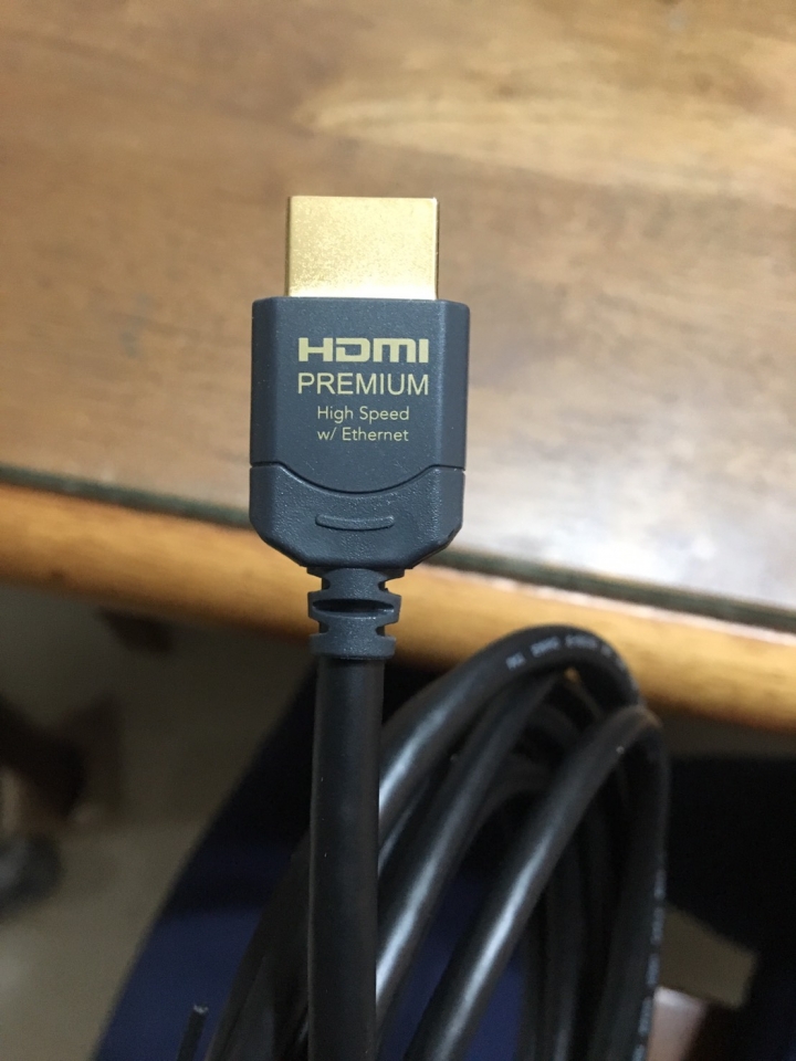新入手的Premium HDMI