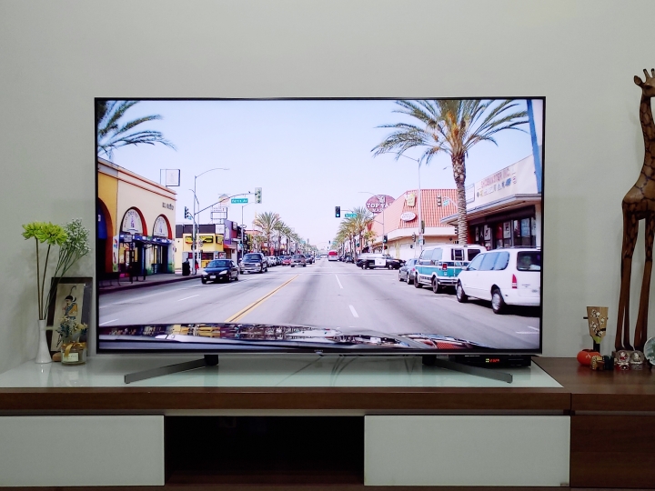 父親節禮物 Sony X9500G電視開箱分享