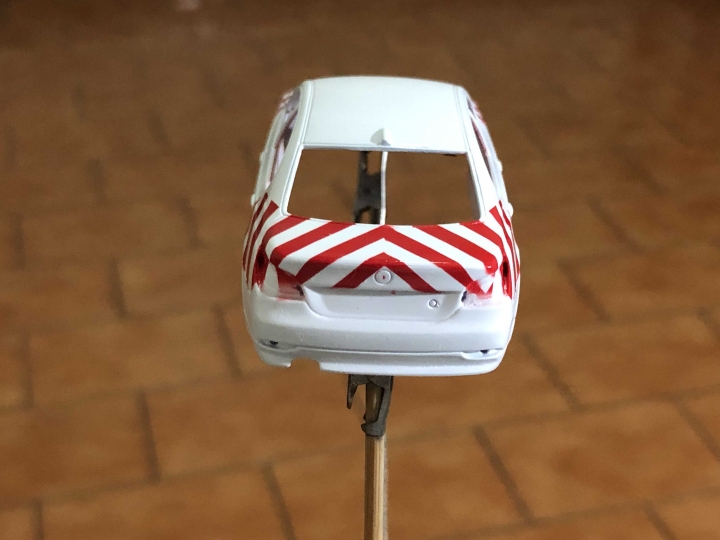 1/43 國道警察 BMW E60 紅斑馬變身紀實