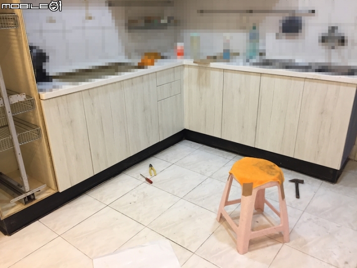 [DIY]超低成本櫥櫃軟片貼皮換色