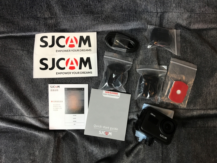 (09/16更新影片＋照片) [開箱] SJCAM山狗 SJ9Strike 快速開箱～ 等好久終於拿到了！！！