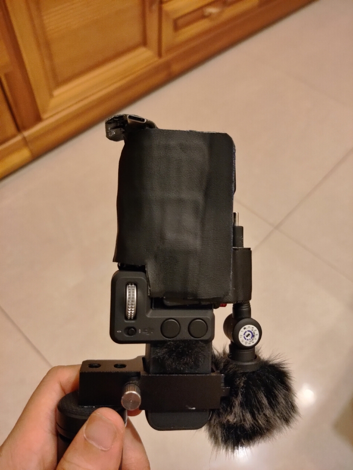 升級我的osmo pocket 簡易diy改裝