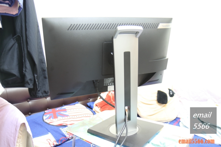 ViewSonic VG2455 人體工學設計多角度旋轉顯示器