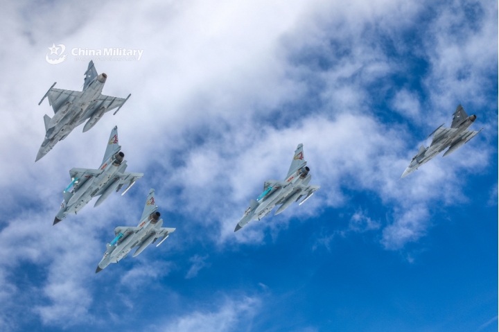 中泰空軍聯演聯訓實拍