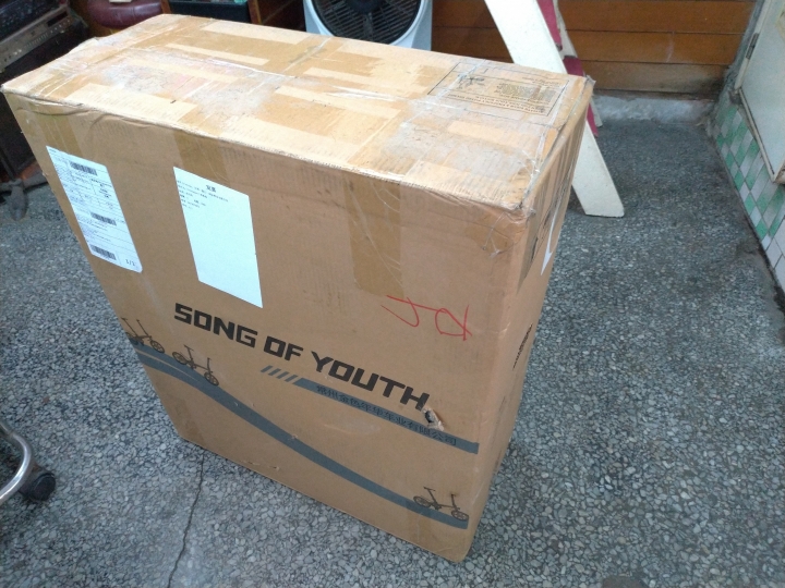 淘寶單臂電動16寸小折14Kg開箱CFD-3松下電池