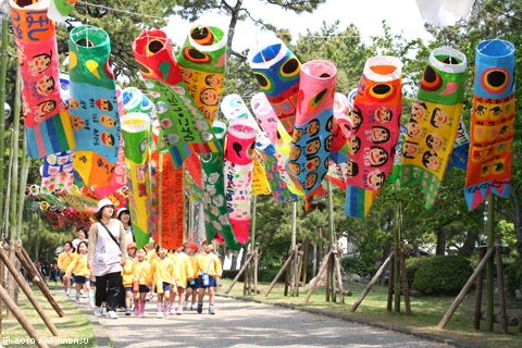 【遊玩】橫濱市泉區-しらゆり公園/和泉遊水地/境川遊水地公園/鯉のぼり大会