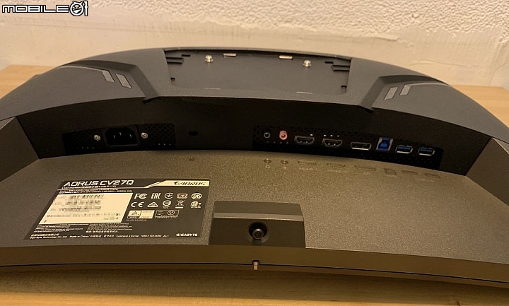 技嘉撿到槍 AORUS CV27Q HBR3 新機 2K-165 曲面電競螢幕新開箱