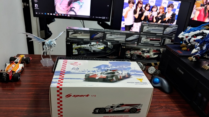 [開箱]1/18 SPARK Toyota TS050 2018