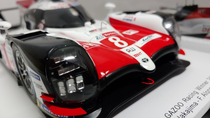[開箱]1/18 SPARK Toyota TS050 2018