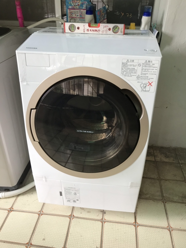 東芝 TOSHIBA TWD-DH120X5G 洗衣乾衣機 不專業開箱心得