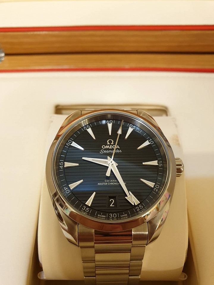 【開箱】omega seamaster aqua terra 41mm 簡易開箱(2019/09/09新增近照）