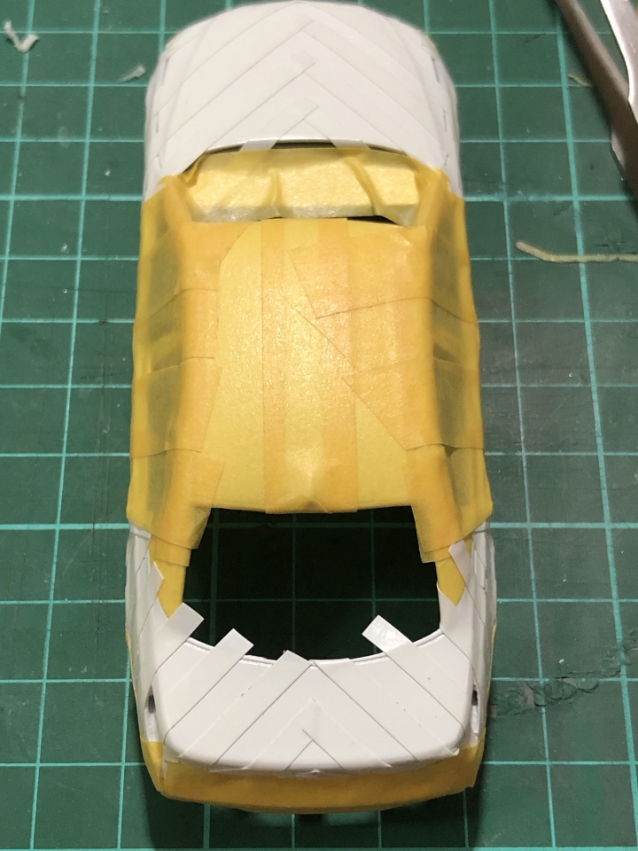 1/43 國道警察 BMW E60 紅斑馬變身紀實