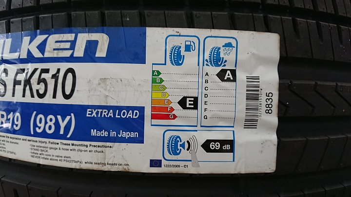 [換胎分享] FALKEN FK510