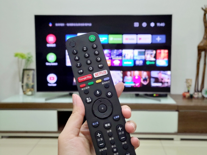 父親節禮物 Sony X9500G電視開箱分享