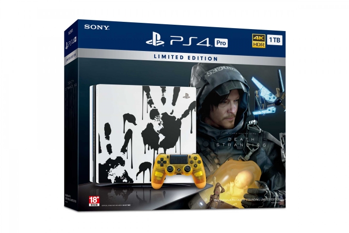《死亡擱淺》 PS4 Pro DEATH STRANDING Limited Edition 同捆特仕機 11/8 限量推出!BB圓艙風格手把超吸睛!