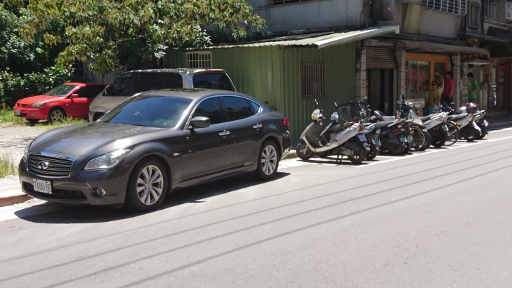 超沒水準的違規停車 車號:7480-YE 台北市景華街
