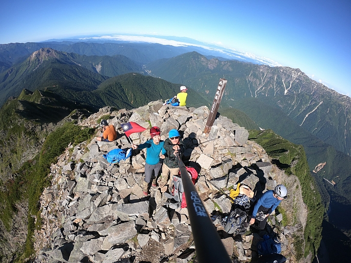 日本燒穗槍縱走