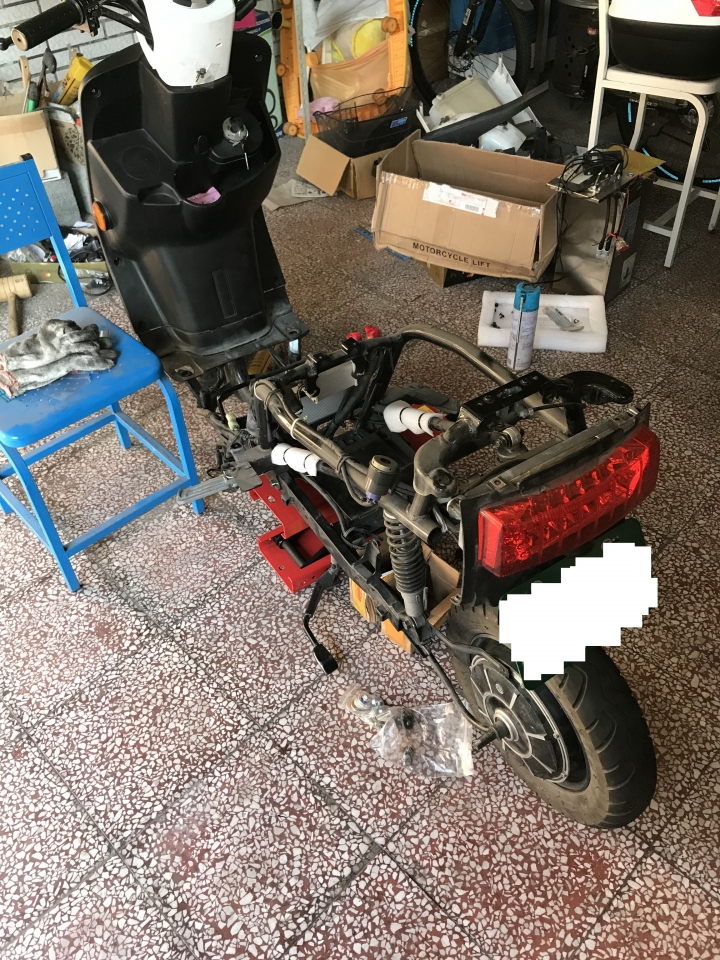 冠美 電動機車 大改裝
