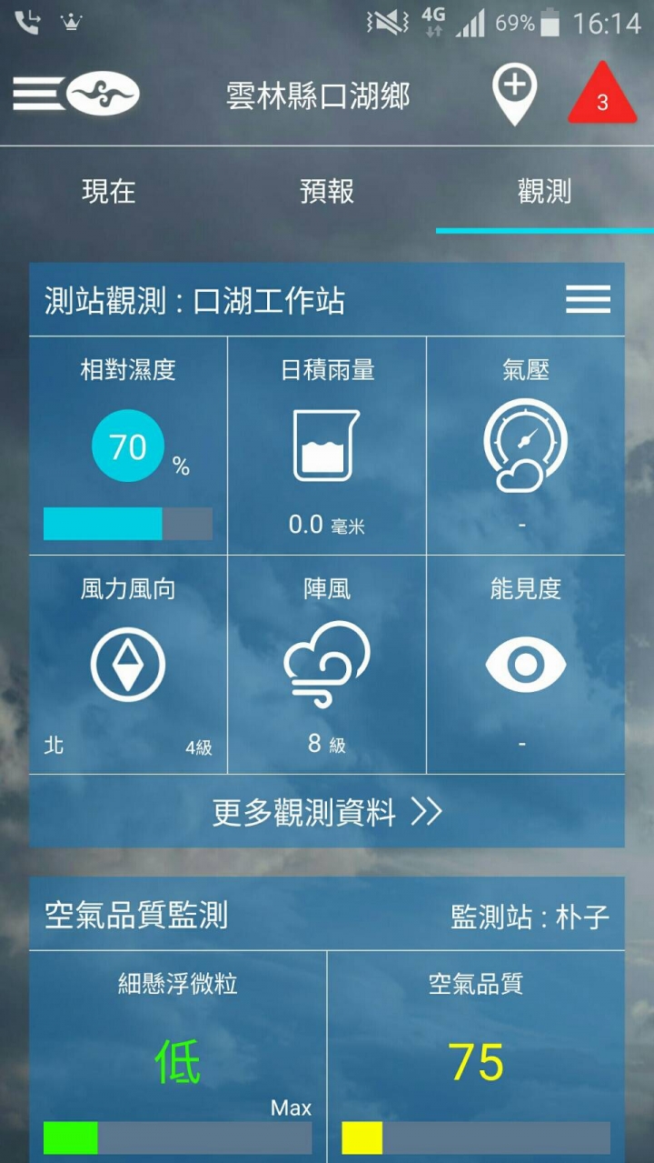從颱風天的中央氣象局看到台灣的空汙謊言