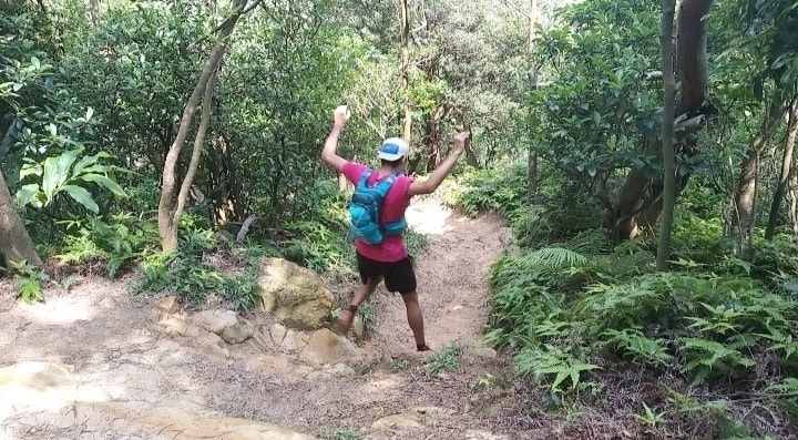 軍艦岩trail run