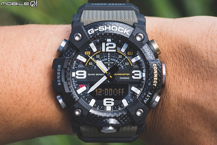 CASIO G-SHOCK MUDMASTER GG-B100 碳纖維上身 強悍泥人錶