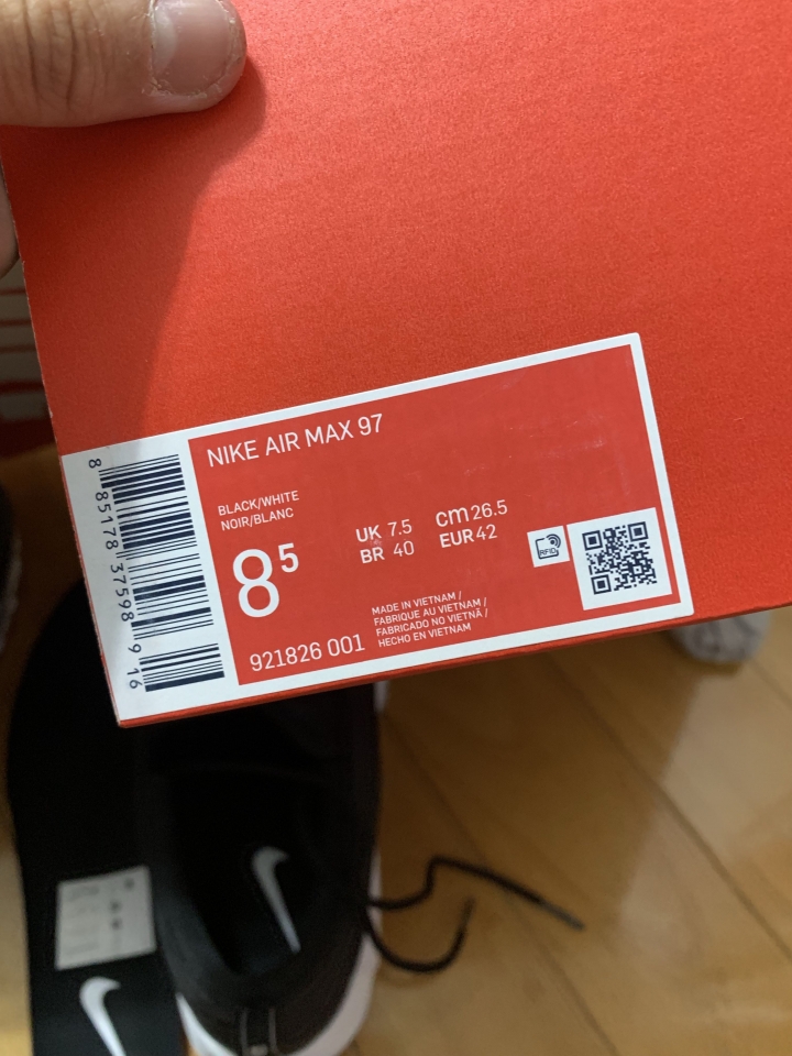 Air max 97真假