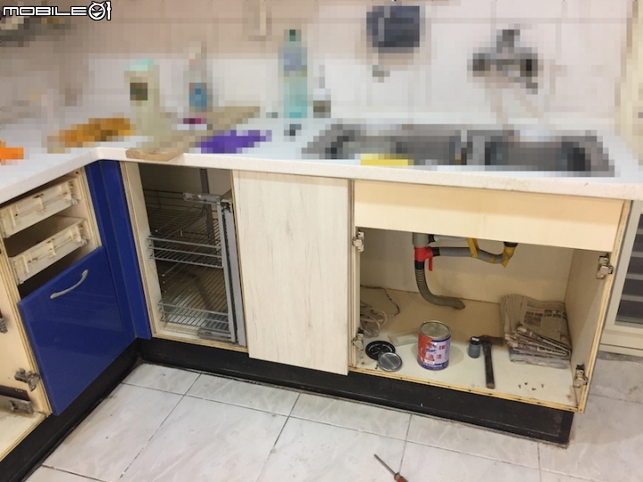 [DIY]超低成本櫥櫃軟片貼皮換色
