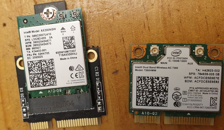DIY升級舊NB PCIe Wifi 到新M.2 NGFF AX規格