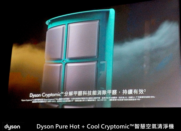 居家生活空氣品質防護的守護神《Dyson Pure Hot + Cool Cryptomic™ HP06》