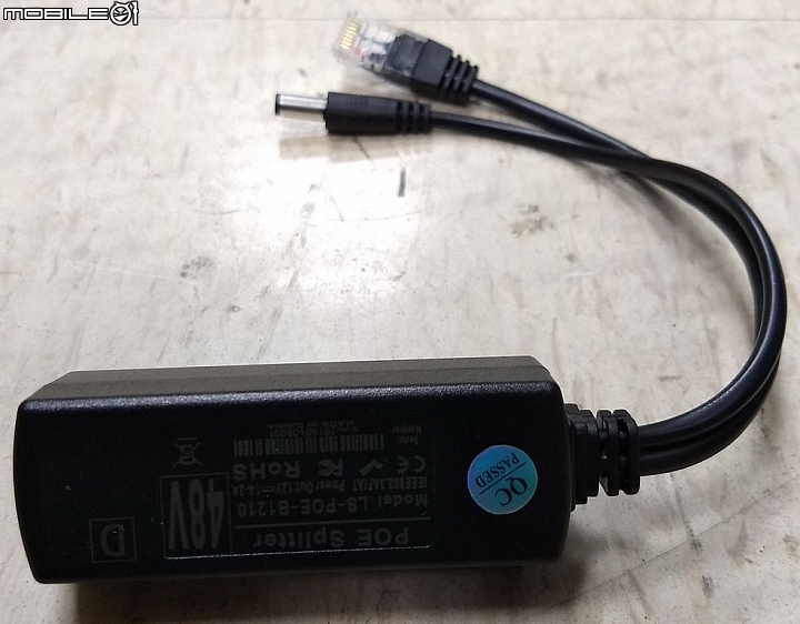 [開箱] Maxim PoE Kit & POE Splitter 解決 Wifi AP 架設位置受限供電的問題